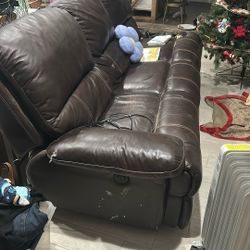 Leather Couch