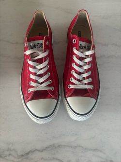 Converse Chuck Taylor All Star Low Top Red USED Lightly