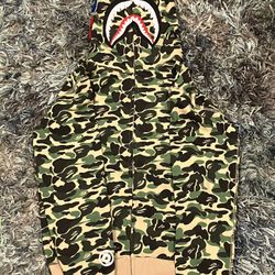 Camo Bape Hoodie Small