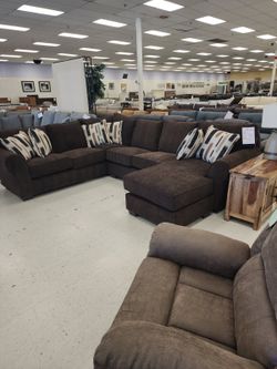 Savannah Chocolate Sectional