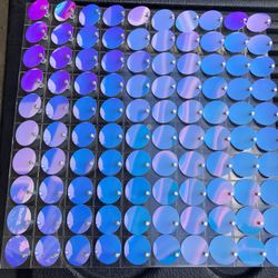 Rainbow Shimmer Wall Panels For Backdrop 