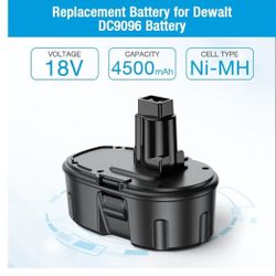 NEW 4.5Ah 18V REPLACEMENT BATTERY