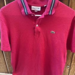 Lacoste Women Shirt Size Medium 