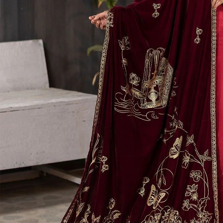 Velvet Shawl.