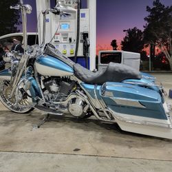 2001 harley davidson road king clean title 