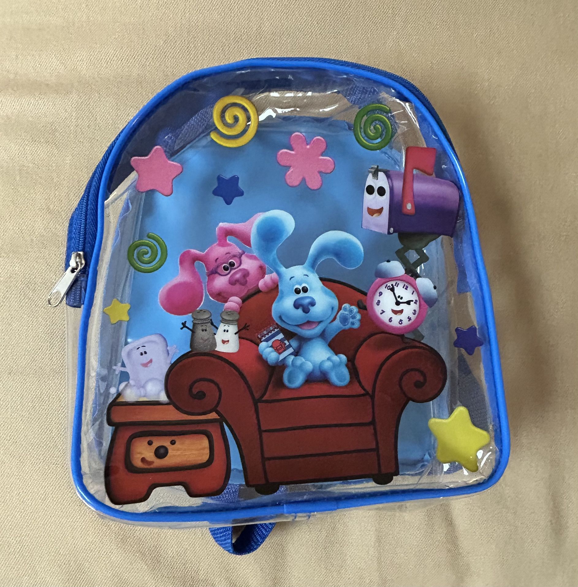 Blues Clues Backpack Clear Small Size