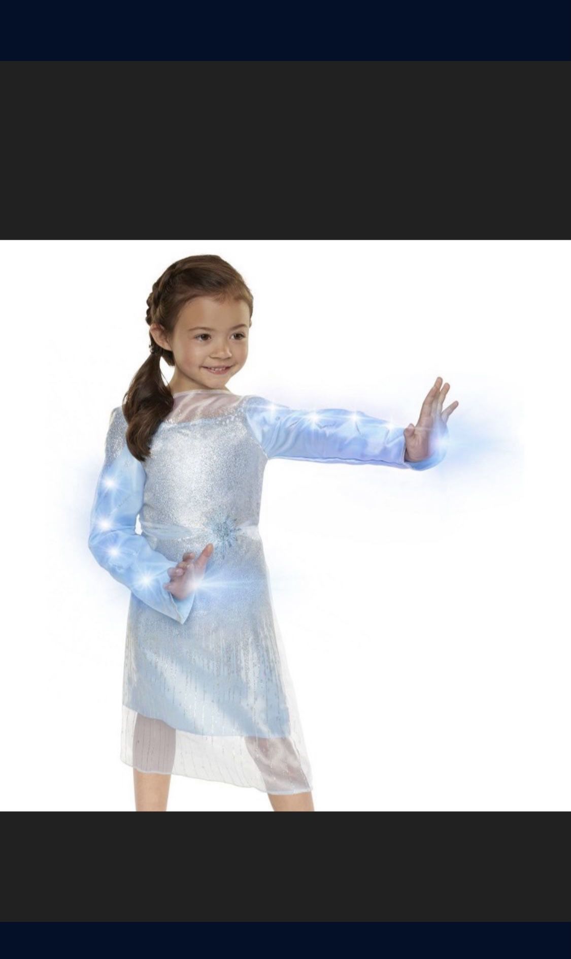 Elsa Frozen 2 Dress And Shoes