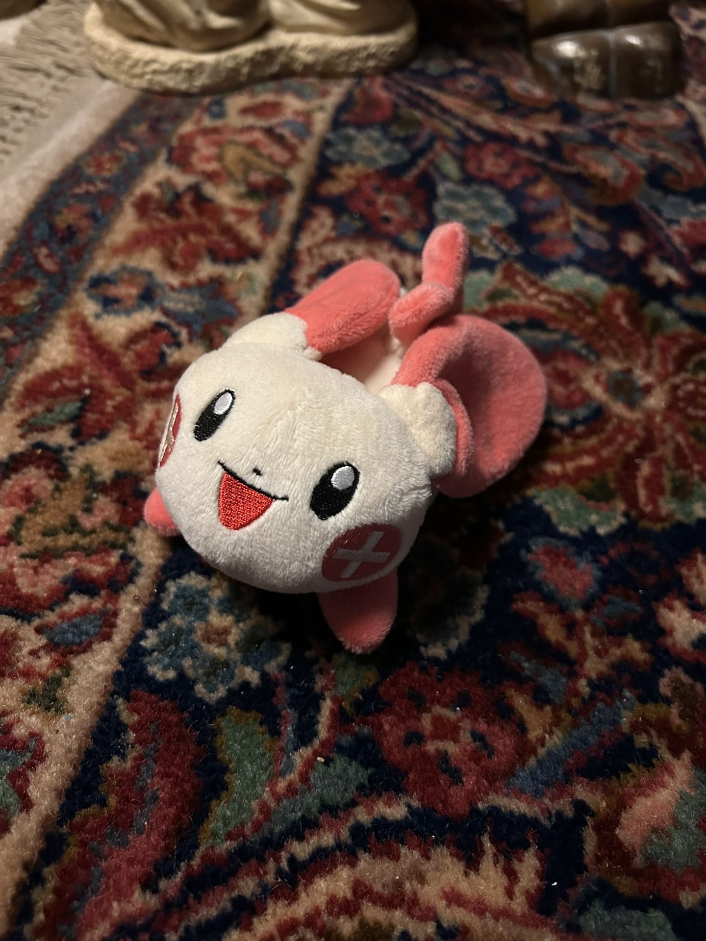 2004 Pokemon Advanced Plusle Bean Bag Plush From Hasbro
