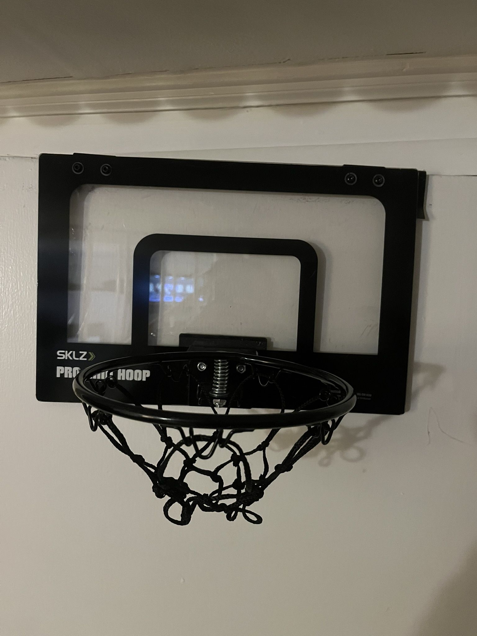 Sklz Pro Mini Basketball Hoop Black Door Hanging Mini Hoop