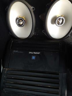 Car audio alpine punch infinity