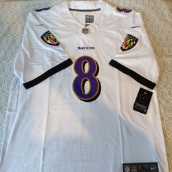 Lamar Jackson Baltimore Ravens Large Jersey (100% Stitched)