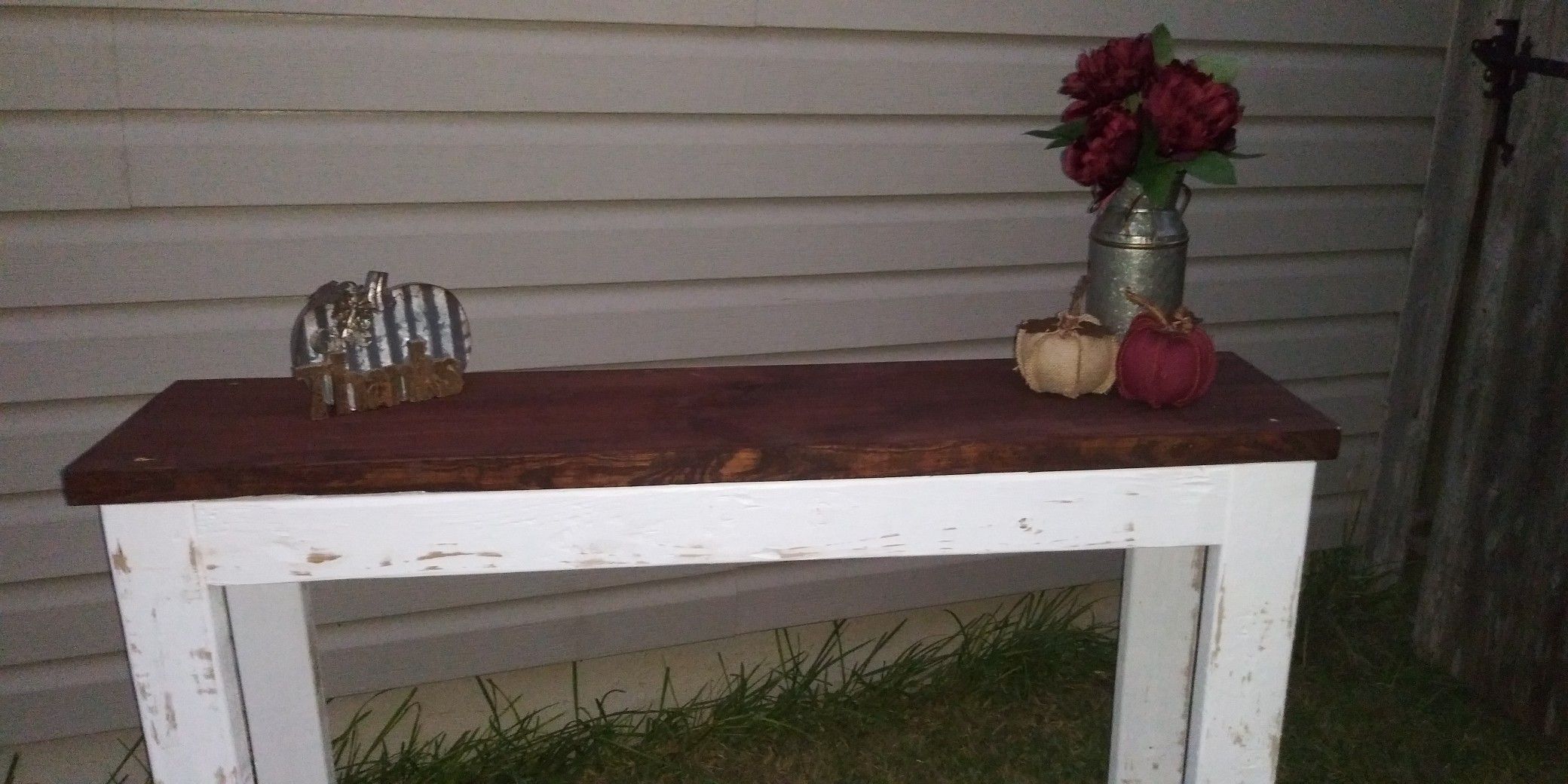 Farm style Entrance table
