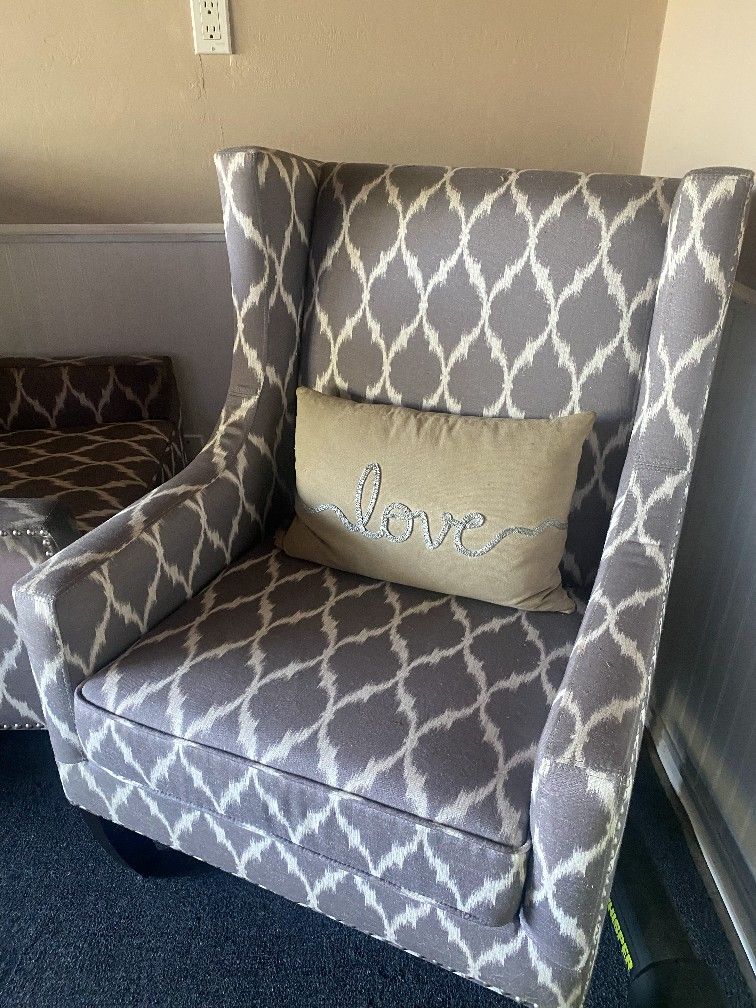 Nice Comfortable Pair Of Sofa Chairs