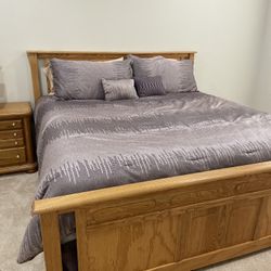 Bedroom Set Oak-king