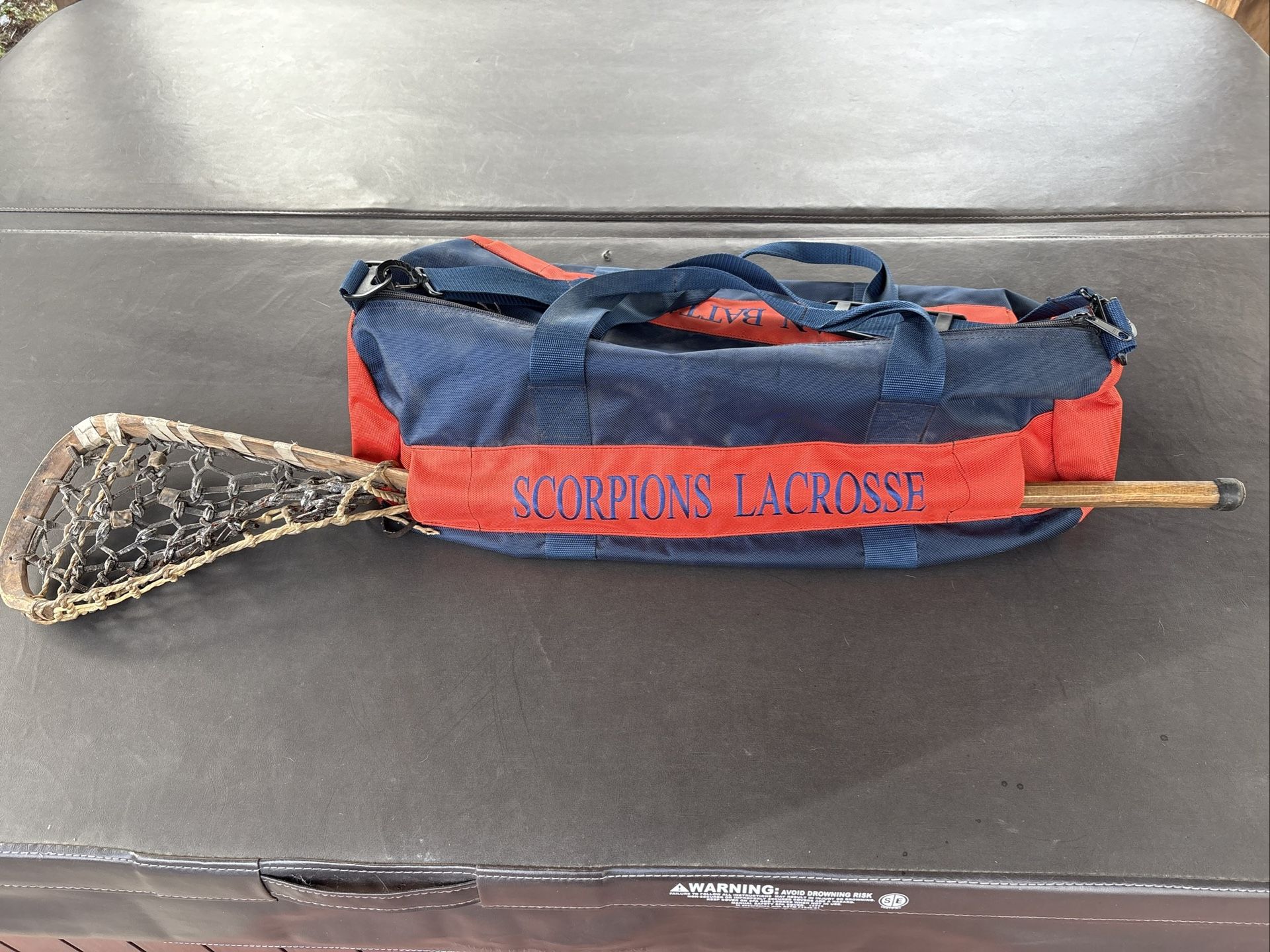 O’Neil Of San Rafael(CA)Lacrosse Equipment Bag W/ Shoulder Strap - 27x13x12