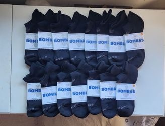 BOMBAS Men's Ankle Large Socks(New) 15 Pairs