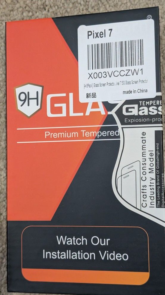 Google Pixel 7 Tempered Glass Screen Protector