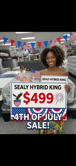 King Sealy Hybrid Sale