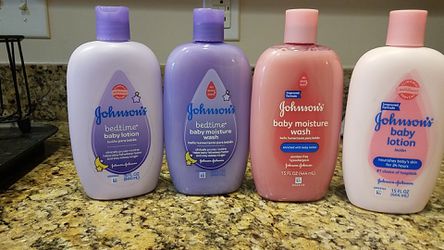 Johnson's baby wash and lotion brand new
