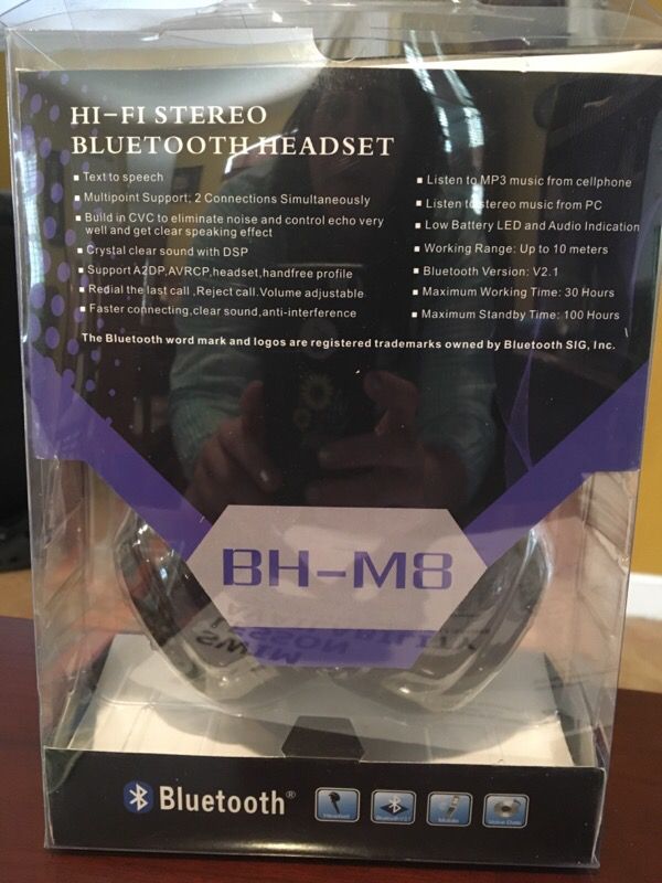 BH-M8 Bluetooth Headset