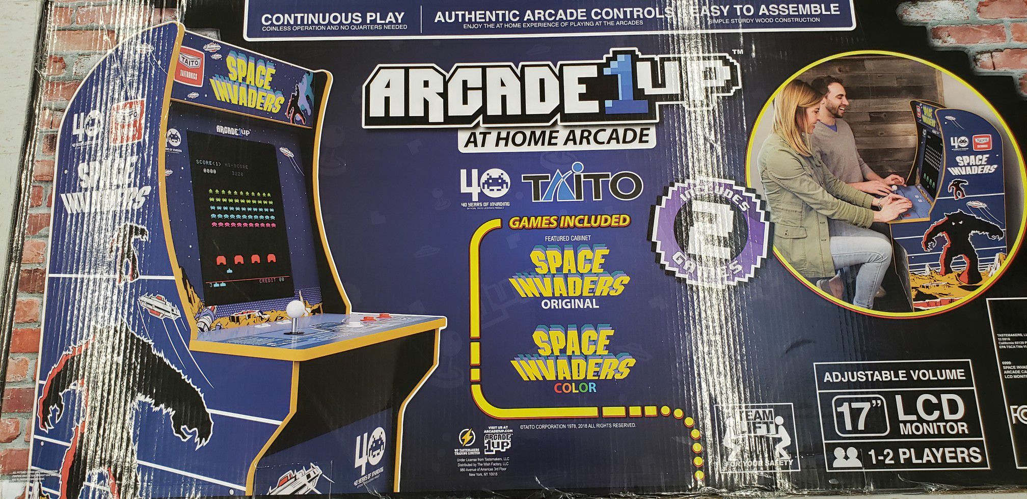 Space invaders arcade game new