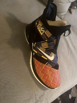 NIKE LEBRON SOLDIER XII BHM BLACK HISTORY MONTH PROMO SAMPLE PE RARE (SIZE 16)