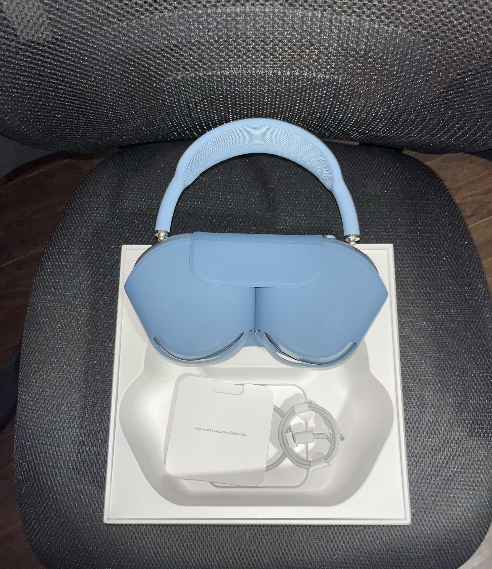 Sky Blue AirPod Maxes