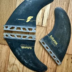 Futures F6 Honeycomb Blackstix Surfboard Fins