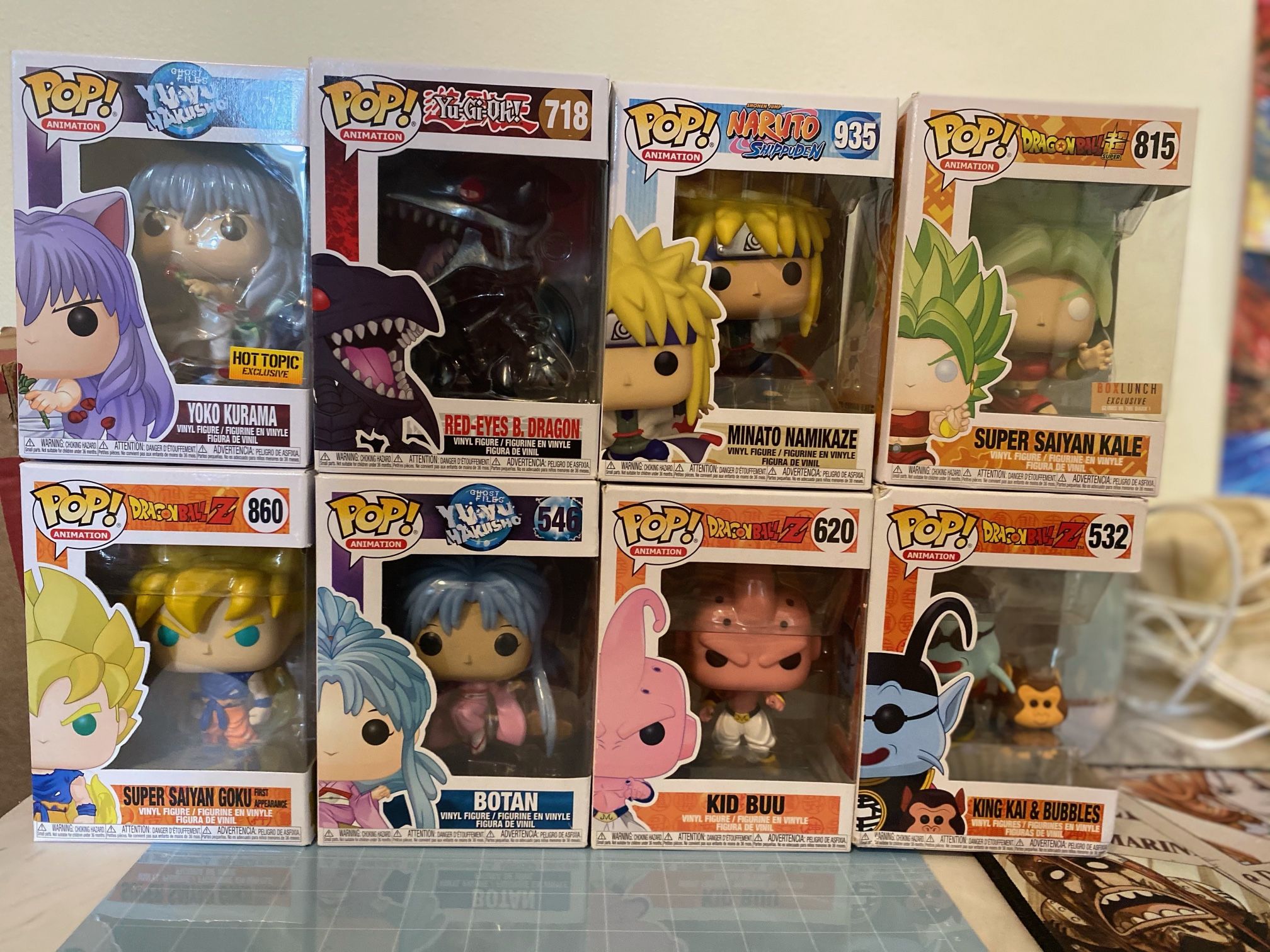 Anime Pop Lot 