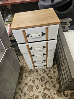 Susie Five Drawer Padded Chest Cabinet