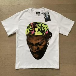 HELLSTAR SHIRT WHITE GRAPHIC