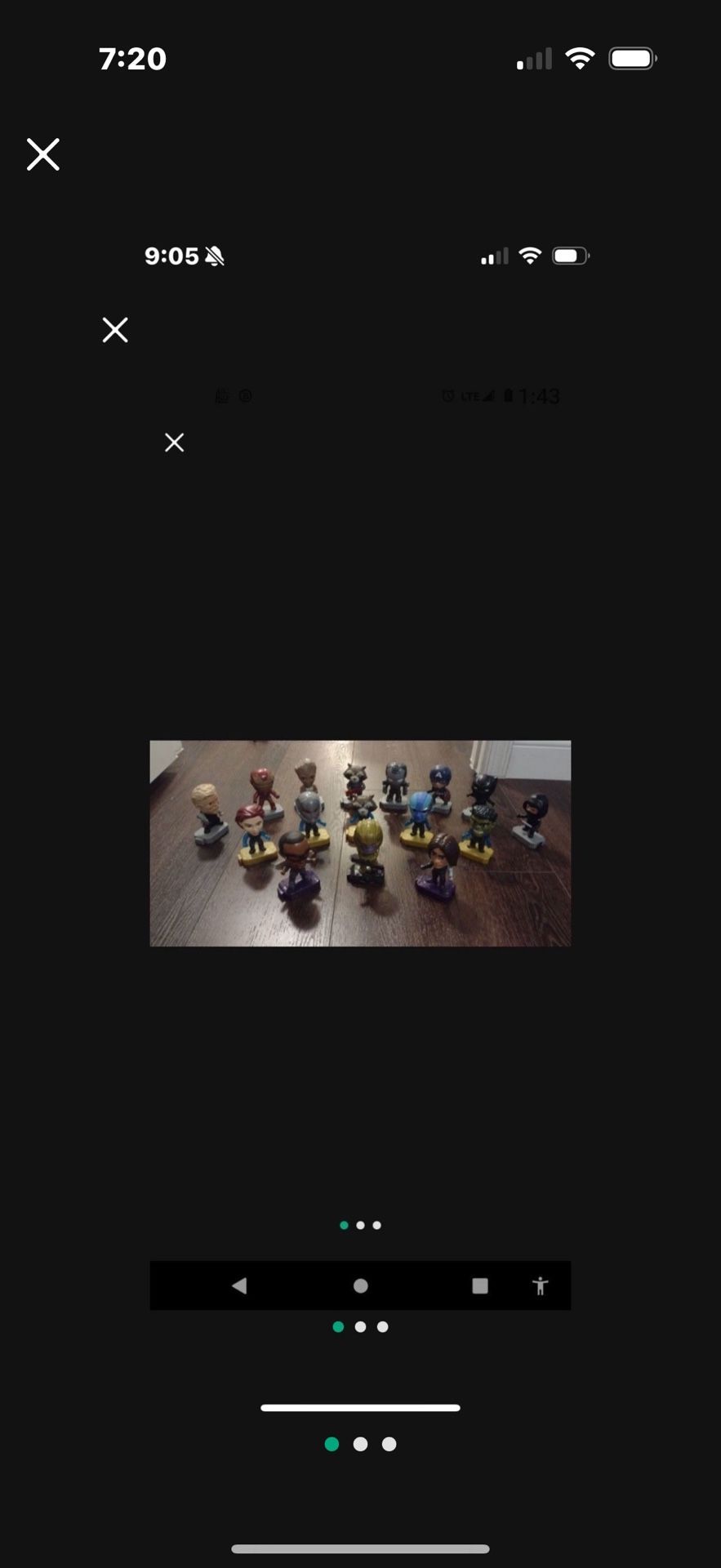 Marvel Studios Heros Avengers Lot Of 16 McDonald's Toys 2020 & 2019