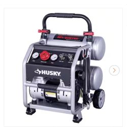 Husky 4.5 Gal. 175 PSI Portable Electric Quiet Air Compressor