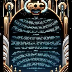EDC Tickets (3 Tickets Ga )