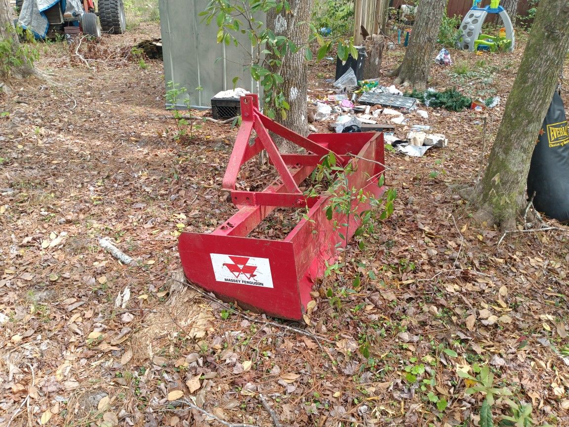 Massey Ferguson 48inch Scraper Box Blade