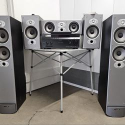 Sony DA3300ES Receiver + 5 Polk Audio Speakers