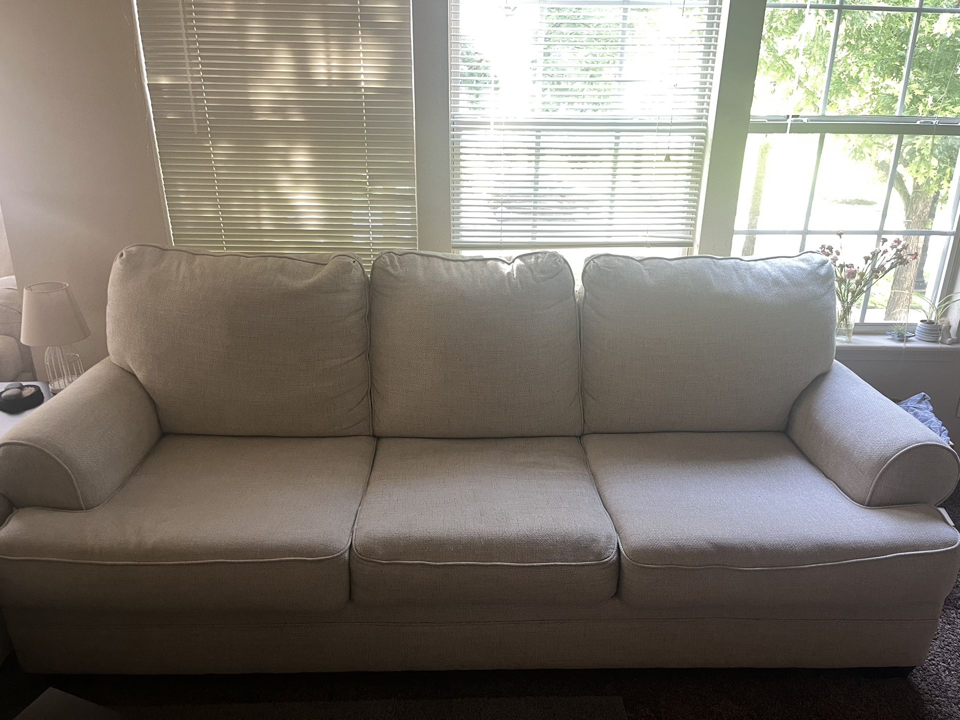 New Couch + 7 Pillows ($850 without Pillows)