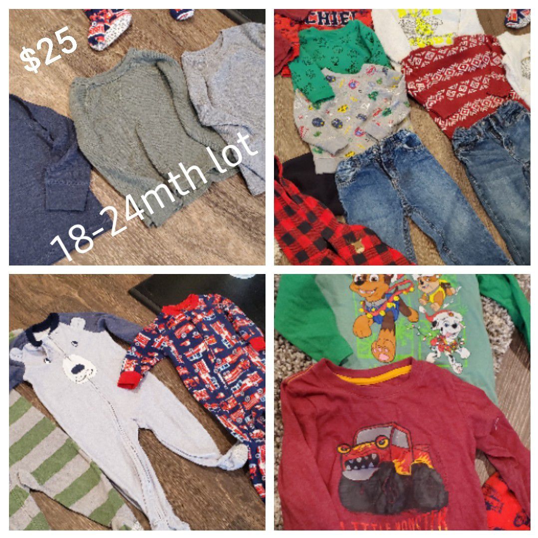 Kid clothes and toys