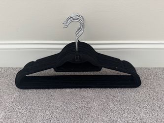 Black Velvet Hangers