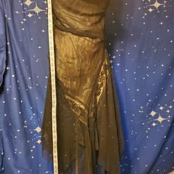 Prom. Wedding. Date. -Black Sequin Dress