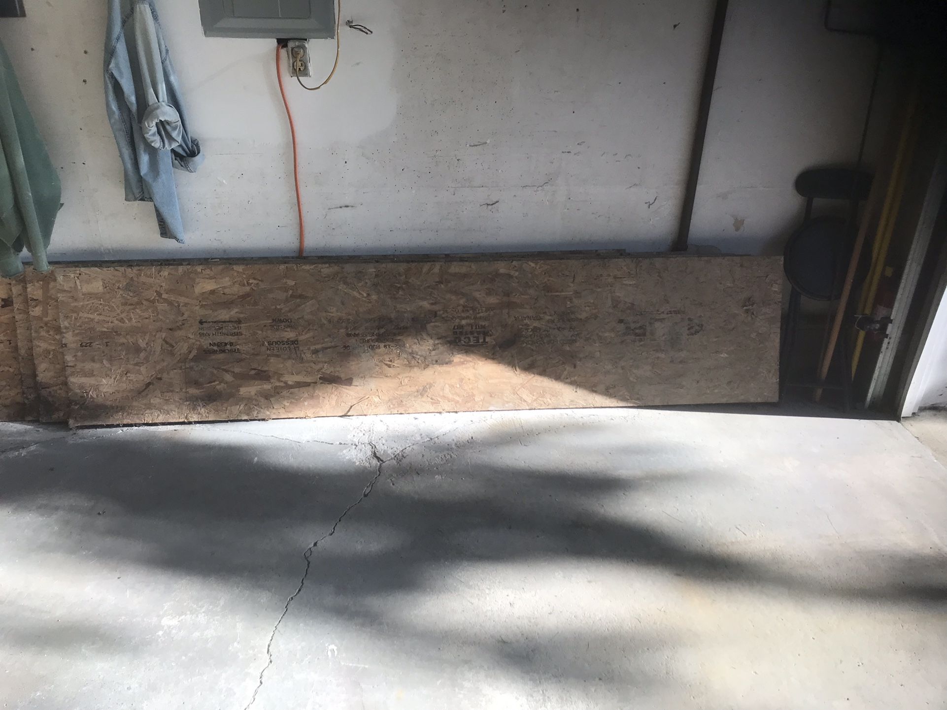 Exposure one sheeting. Eight sheets 8’ x 2 1/2” x 5” one is smaller 17.5 inches $10 each