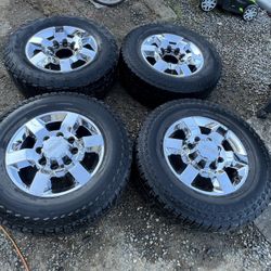 8. Lugan.  LT. 265/70/18.  Only 3 good tires