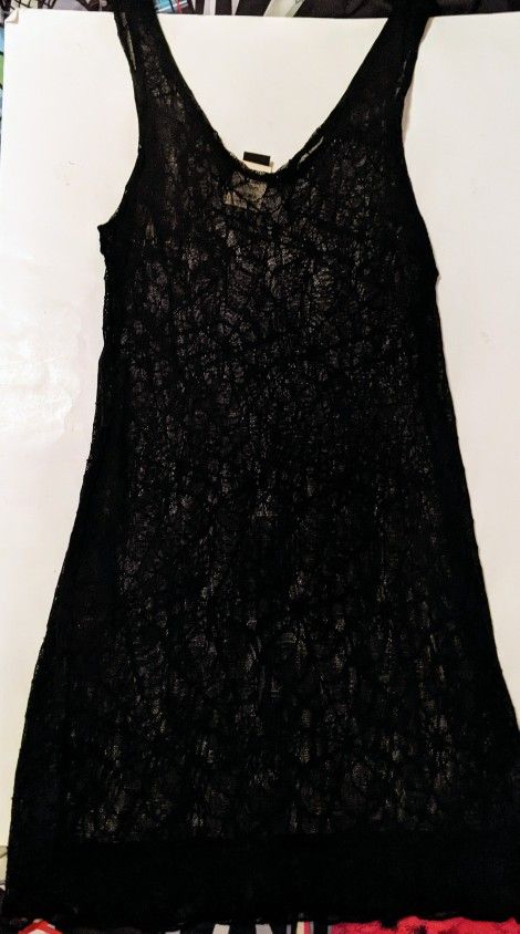 Phaze Gothic Vintage Spider Web Dress