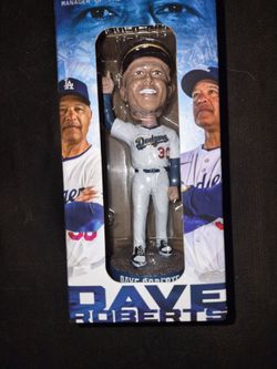 Fathers Day Gift Dave Roberts World Series Bobblehead.  See pics Located in Glendora