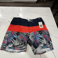 Billabong Board Surf Beach Swim Water Shorts Brand NWT