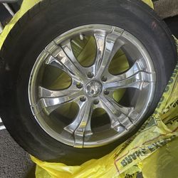 20’s Wheels & Tires. Tires Are In Good Condition 