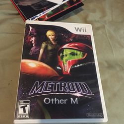 Metroid Other M Wii Game 