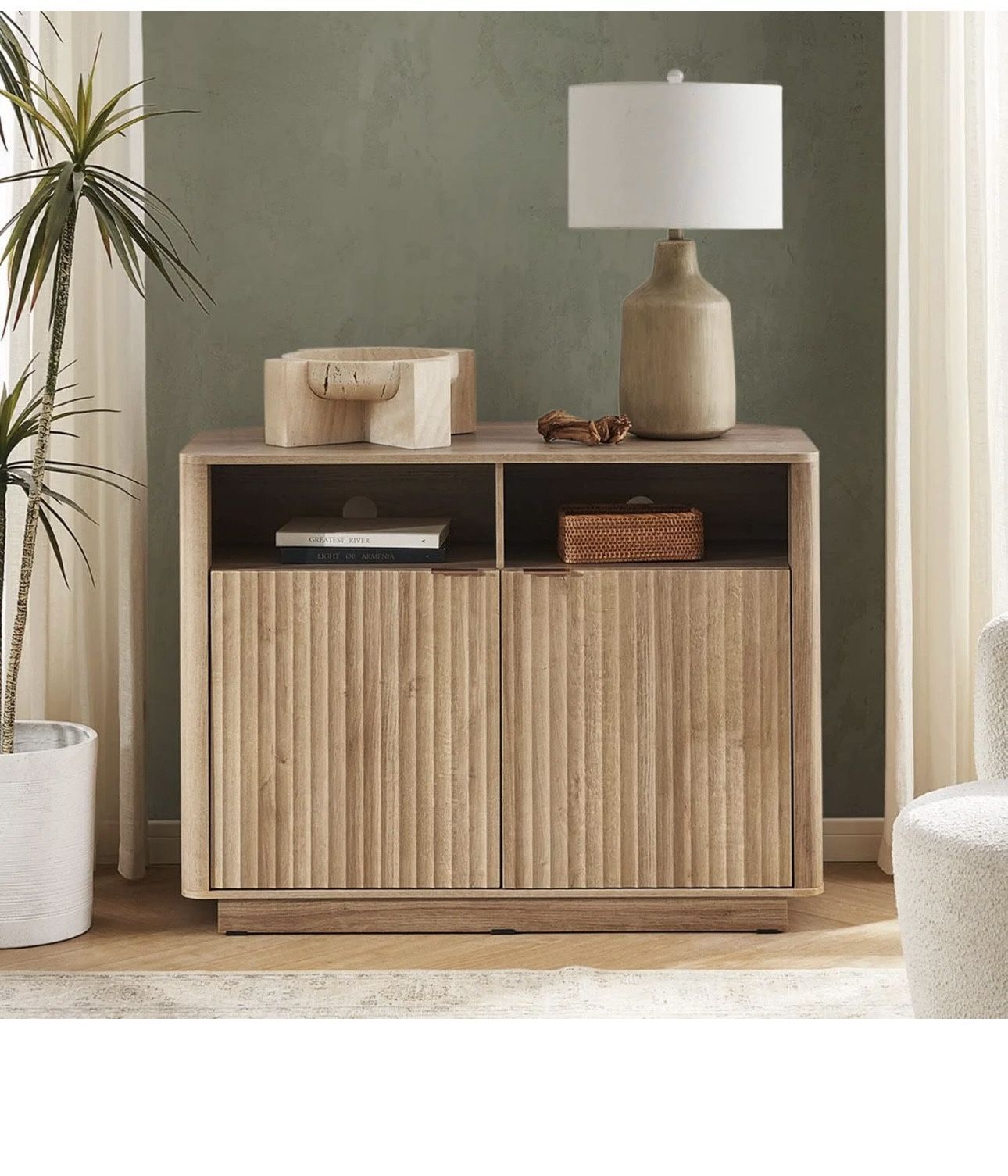 mopio Brooklyn Corner Storage Cabinet - Thumbnail 4