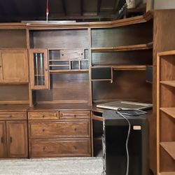 Desk Wall Unit /Corner Set