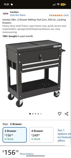 Ironton rolling tool chest